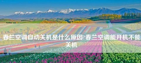 如何解决空调自动开机的问题（探索空调定时开关功能，让你的夏日更舒适）