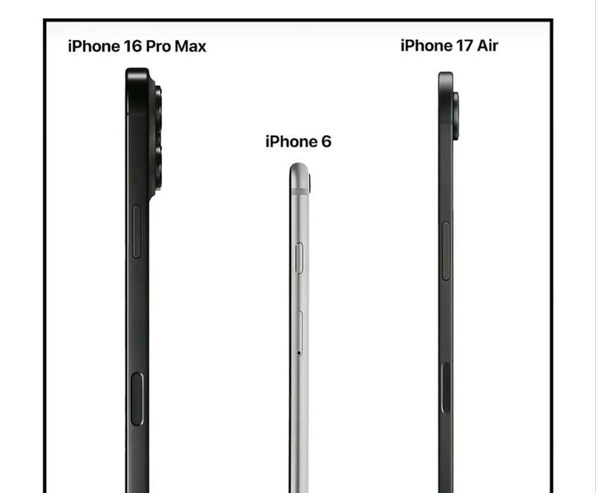 【苹果iPhone17Air渲染图曝光，配置基本清晰，优缺点分析一文看懂】图2