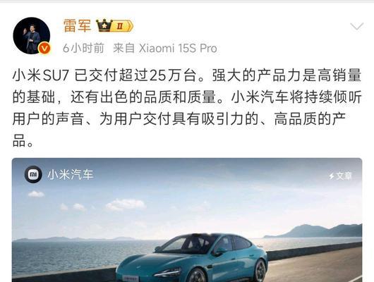 小米汽车在市场中遇到了哪些竞争者？