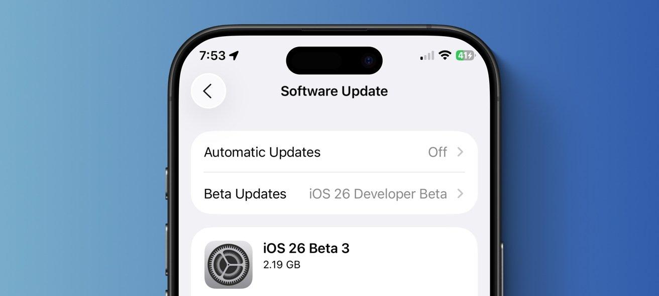 【iOS 26 beta 3 新功能一览：壁纸颜色选项、更强大的模糊效果等】图2