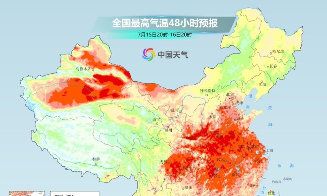 【本轮降雨形势发生转变，高温过程最强时段到来，新台风正在酝酿中】图2