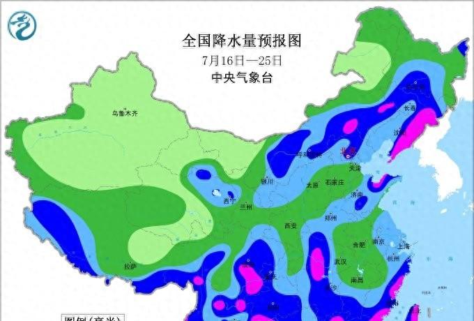【陕西7月17～20号天气预报，强降雨明日来袭，主要分布如下地区】图1