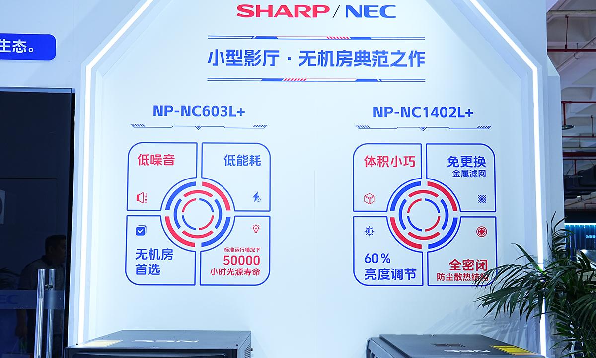 重构沉浸式观影体验 SHARP/NEC「绿色生态影院」闪亮 BIRTV 2025