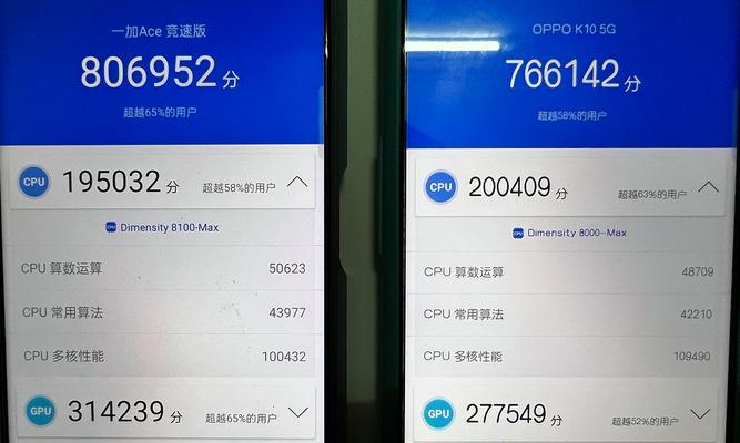 一加Ace跑分分析（探究一加Ace性能表现）