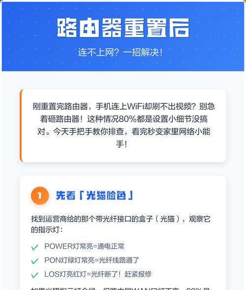 路由器连接上但上不了网怎么办(教你解决路由器连接上无法上网的问题) 路由器连接上但上不了网怎么办(教你解决路由器连接上无法上网的问题)