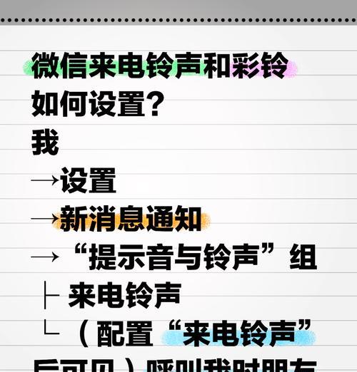 如何关闭微信语音通话铃声（解决微信语音通话铃声的方法详解）