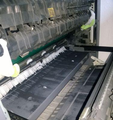 复印机漏载体现象如何判断？